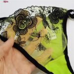 ست شورت و سوتین زنانه برتا مدل فنردار کد 5100-2420-UG رنگ سبز روشن