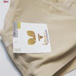 نیم تنه ورزشی زنانه ماییلدا مدل پددار پشت ضربدری کد 5081 رنگ کرم