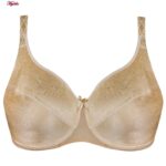 سوتین زنانه شاندرمن مدل فنردار کد 5080-2385-26 رنگ کرم