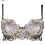 ست شورت و سوتین زنانه برتا مدل فنردار کد 5100-2420-GP رنگ نسکافه ای بسته 3 عددی