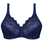 سوتین زنانه شاندرمن مدل بدون فنر viola کد 5080-2410 رنگ آبی