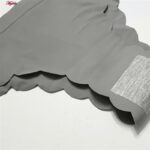 شورت زنانه اس کیو اف هانا مدل لیزری کد 4978 رنگ خاکستری روشن