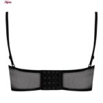 ست شورت و سوتین زنانه برتا مدل فنردار کد 5101-1031-BB رنگ مشکی