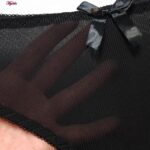 ست شورت و سوتین زنانه پدلی مدل بند متحرک فنردار کد 5126-P133 رنگ مشکی