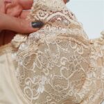 سوتین زنانه شاندرمن مدل فنردار کد 5080-2444-26 رنگ کرم