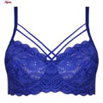 ست شورت و سوتین زنانه ماییلدا مدل فنردار هارنس کد 5165 رنگ آبی کاربنی