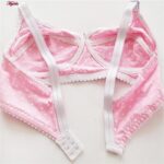 سوتین زنانه ماییلدا مدل بدون فنر قلبی کد 5039 رنگ صورتی