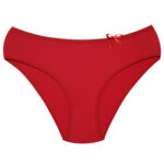 شورت زنانه ماییلدا مدل نخ پنبه پاپیون کد 5163 رنگ قرمز