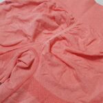 ست نیم تنه و شلوارک ورزشی زنانه ماییلدا مدل سیملس پشت چین دار پددار کد 5172 رنگ گلبهی