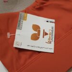 نیم تنه ورزشی زنانه ملییلدا مدل جلو زیپدار پد ثابت کد 5018 رنگ نارنجی