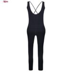 سرهمی ورزشی زنانه ماییلدا مدل بند ضربدری کد 5173 رنگ خاکستری تیره