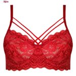 ست شورت و سوتین زنانه ماییلدا مدل فنردار هارنس کد 5165 رنگ قرمز