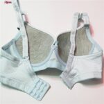 ست شورت و سوتین زنانه پدلی مدل بند متحرک فنردار چهارخانه کد 5125-P131