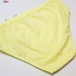 شورت زنانه ماییلدا مدل نخ پنبه پاپیون کد 5163 رنگ زرد