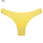 شورت زنانه ماییلدا مدل لیزری کد 5079-602 رنگ زرد