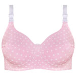 سوتین زنانه ماییلدا مدل بدون فنر قلبی کد 5039 رنگ صورتی