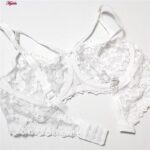 ست شورت و سوتین زنانه کارنا رز مدل فنردار کد 5169 رنگ سفید