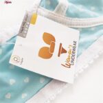 سوتین زنانه ماییلدا مدل بدون فنر قلبی کد 5039 رنگ آبی روشن