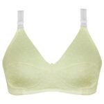 سوتین زنانه ماییلدا مدل بدون فنر کد 5039 رنگ زرد