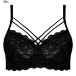 ست شورت و سوتین زنانه ماییلدا مدل فنردار هارنس کد 5165 رنگ مشکی