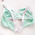 سوتین زنانه ماییلدا مدل بدون فنر قلبی کد 5039 رنگ سبز