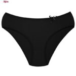 شورت زنانه ماییلدا مدل نخ پنبه پاپیون کد 5163 رنگ مشکی