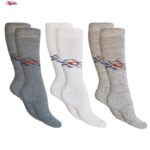 جوراب ساق بلند مردانه مدل 5185-266-2 بسته 6 عددی