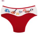 ست شورت و نیم تنه دخترانه ماییلدا مدل پددار ساز و آواز کد 5164-3 رنگ قرمز