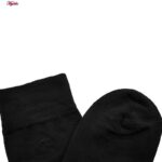 جوراب ساق بلند مردانه ضیاکو مدل پنبه ای کد 5181-337 رنگ مشکی