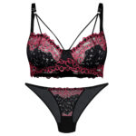 ست شورت و سوتین زنانه کارنا رز مدل فنردار کد 1013 رنگ قرمز