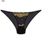 ست شورت و سوتین زنانه کارنا رز مدل گل فنردار هارنس کد 1001 رنگ مشکی