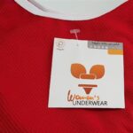 ست شورت و نیم تنه دخترانه ماییلدا مدل پددار گربه و آبمیوه کد 5164-2 رنگ قرمز