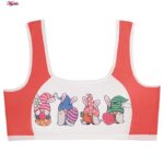 ست شورت و نیم تنه دخترانه ماییلدا مدل پددار تخم مرغ کد 5164-1 رنگ گلبهی