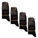 جوراب مردانه ماییلدا مدل 3634-1001 بسته 4 عددی