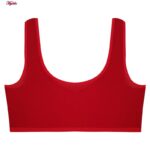 ست شورت و نیم تنه دخترانه ماییلدا مدل پددار ساز و آواز کد 5164-3 رنگ قرمز