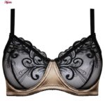 ست شورت و سوتین زنانه کارنا رز مدل فنردار کد 1035 رنگ طلایی