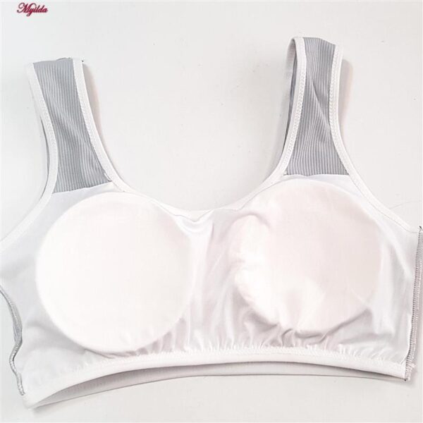 ست شورت و نیم تنه دخترانه ماییلدا مدل پددار خرگوش خندان کد 5164-7 رنگ طوسی