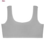 ست شورت و نیم تنه دخترانه ماییلدا مدل پددار گربه و آبمیوه کد 5164-2 رنگ طوسی