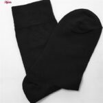 جوراب ساق بلند مردانه ضیاکو مدل پنبه ای کد 5181-337 رنگ مشکی