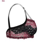 ست شورت و سوتین زنانه کارنا رز مدل فنردار کد 1013 رنگ قرمز