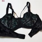 ست شورت و سوتین زنانه کارنا رز مدل فنردار هارنس کد 1003 رنگ سبز کله غازی