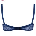 سوتین زنانه پانیذ مدل بدون فنر کد 66500-New رنگ سرمه ای