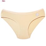 شورت زنانه فیتن فرخ زادی مدل پنبه ای کد 4080-100A رنگ کرم