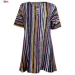 تونیک زنانه ماییلدا مدل راه راه کد 5195-4