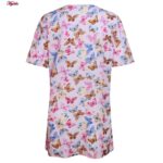 تونیک زنانه ماییلدا مدل پروانه کد 5195-10 رنگ یاسی