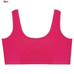 ست شورت و نیم تنه دخترانه ماییلدا مدل پددار گربه سرمایی کد 5164-6 رنگ سرخابی