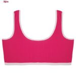 ست شورت و نیم تنه دخترانه ماییلدا مدل پددار تخم مرغ کد 5164-1 رنگ سرخابی