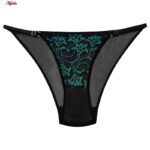 ست شورت و سوتین زنانه کارنا رز مدل فنردار هارنس کد 1003 رنگ سبز کله غازی