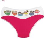 ست شورت و نیم تنه دخترانه ماییلدا مدل پددار گربه و آبمیوه کد 5164-2 رنگ سرخابی