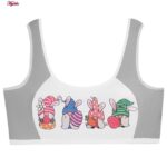 ست شورت و نیم تنه دخترانه ماییلدا مدل پددار تخم مرغ کد 5164-1 رنگ طوسی